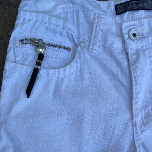 NINE WEST White Stretchy Jeans - Picture 8 of 14